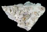 Amazonite Crystal Cluster with Smoky Quartz - Colorado #168073-1